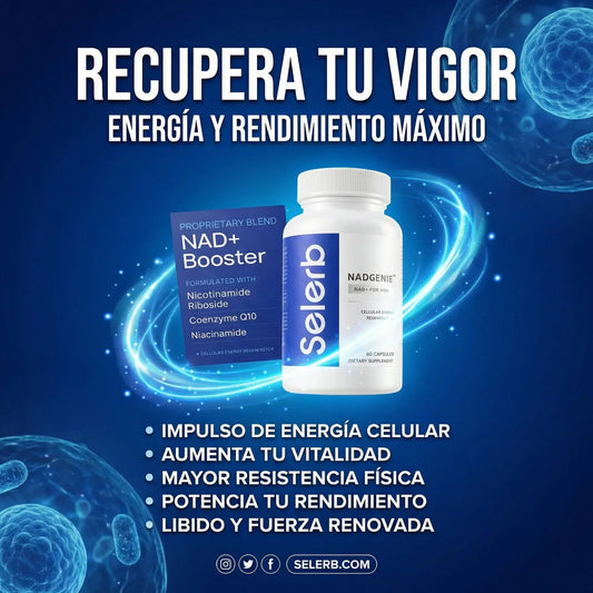 SELERB NAD+ – Suplemento para hombres