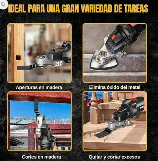 Adaptador multifunción para amoladora