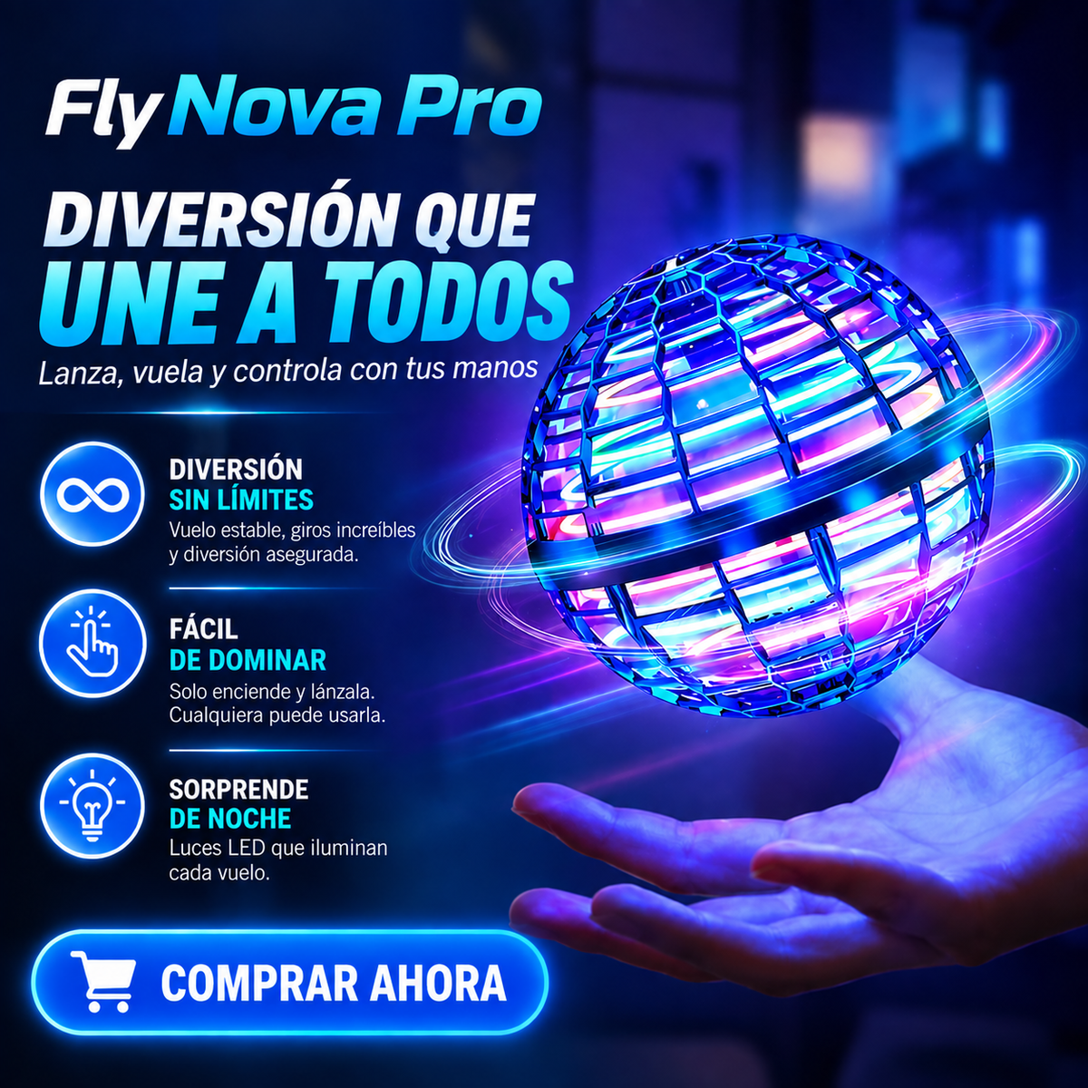 Fly Nova Pro- vuela, gira y vuelve a ti👌✨