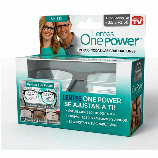 Lentes de lectura ajustables One Power