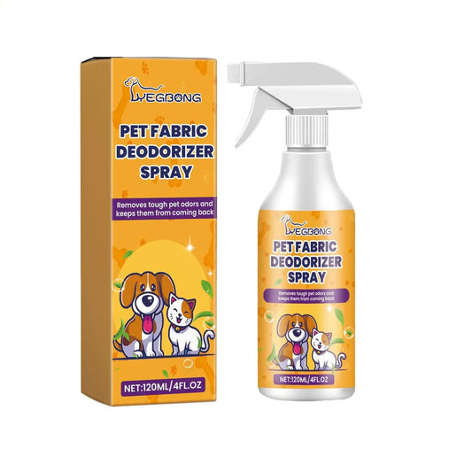 Spray eliminador de olores de mascotas