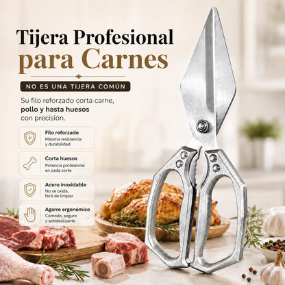 Tijera profesional para carnes