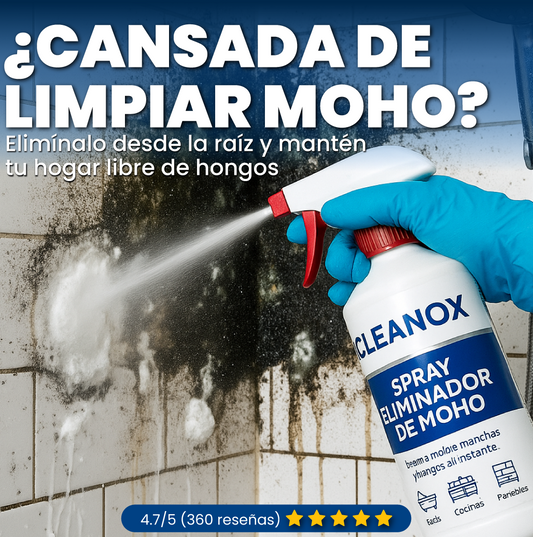 Cleanox – Spray removedor de moho