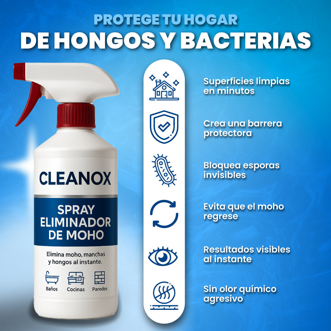 Spray removedor de moho y hongos - Cleanox™